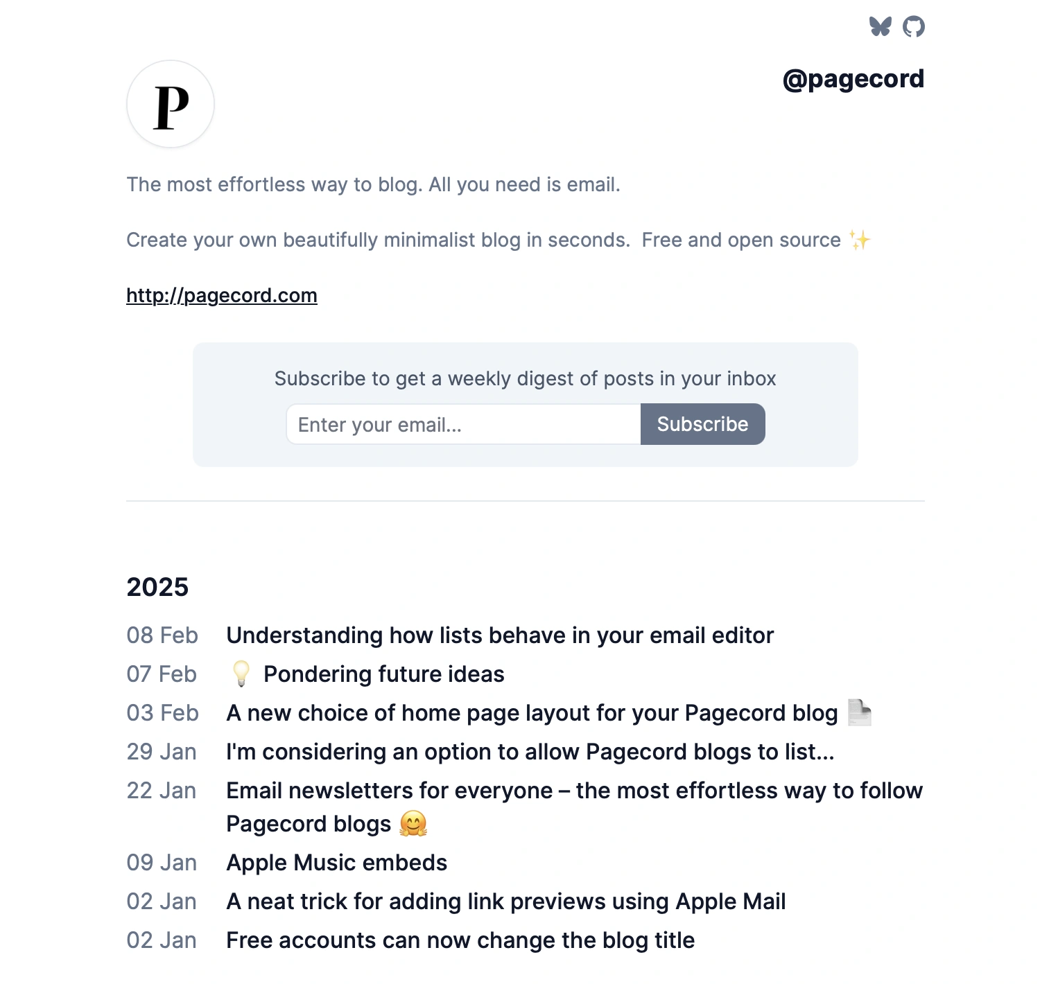 Pagecord screenshot 1